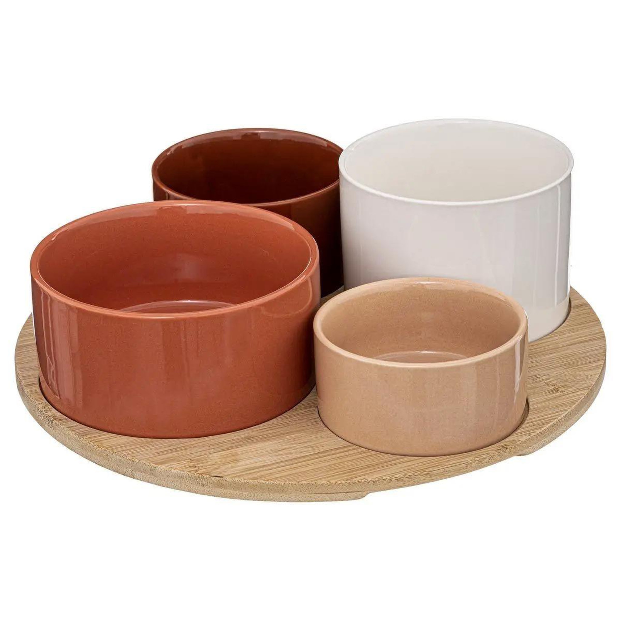 SECRET DE GOURMET Service apéritif 5 pièces  alicante  33cm multicolore