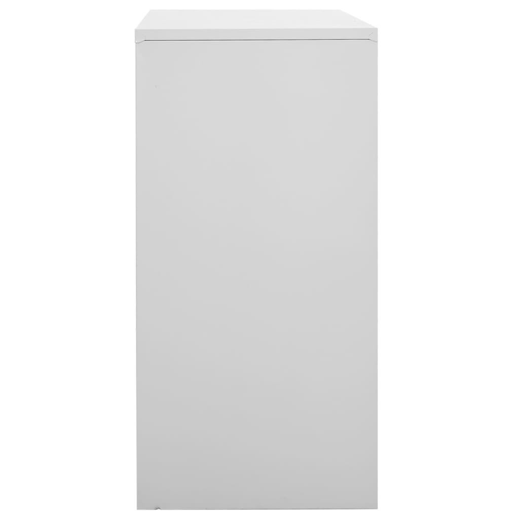 Voir la diapositive 4 : VIDAXL Armoires a casiers 5 pcs Gris clair 90x45x92,5 cm Acier