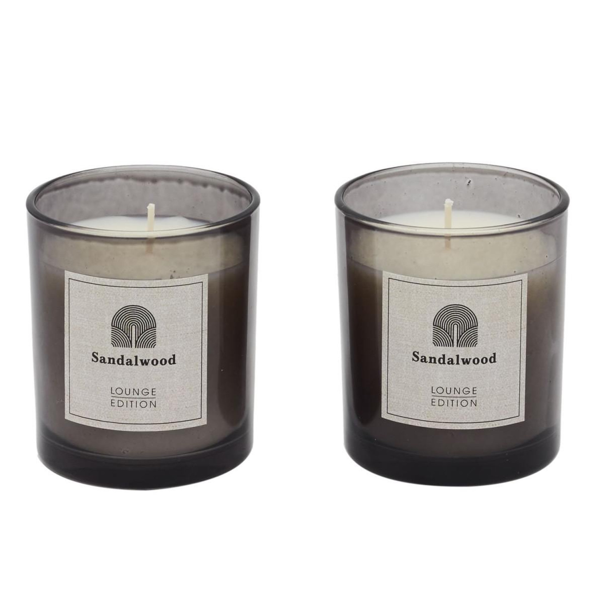 Voir la diapositive 2 : The Home Deco Factory Coffret 2 bougies parfumées  lounge  8cm bois de santal