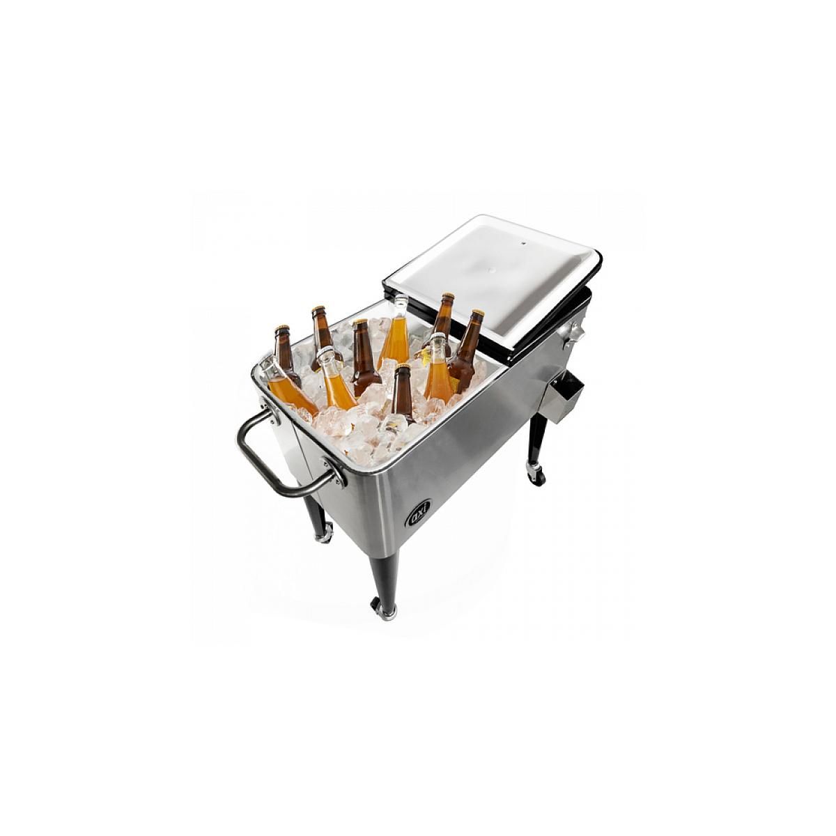 Axi House AXI Evier exterieur Retro Cooler Acier Inox