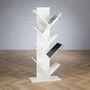 Voir la diapositive 3 : IDIMEX Étagère JULES en forme d'arbre, en bois