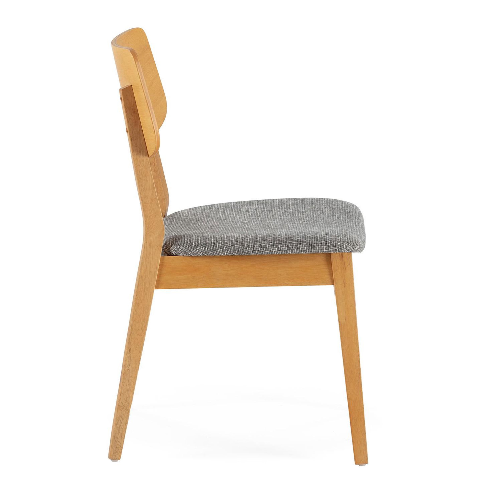 Voir la diapositive 4 : VS VENTA-STOCK Pack de 2 chaises Susi couleur Chêne, bois massif