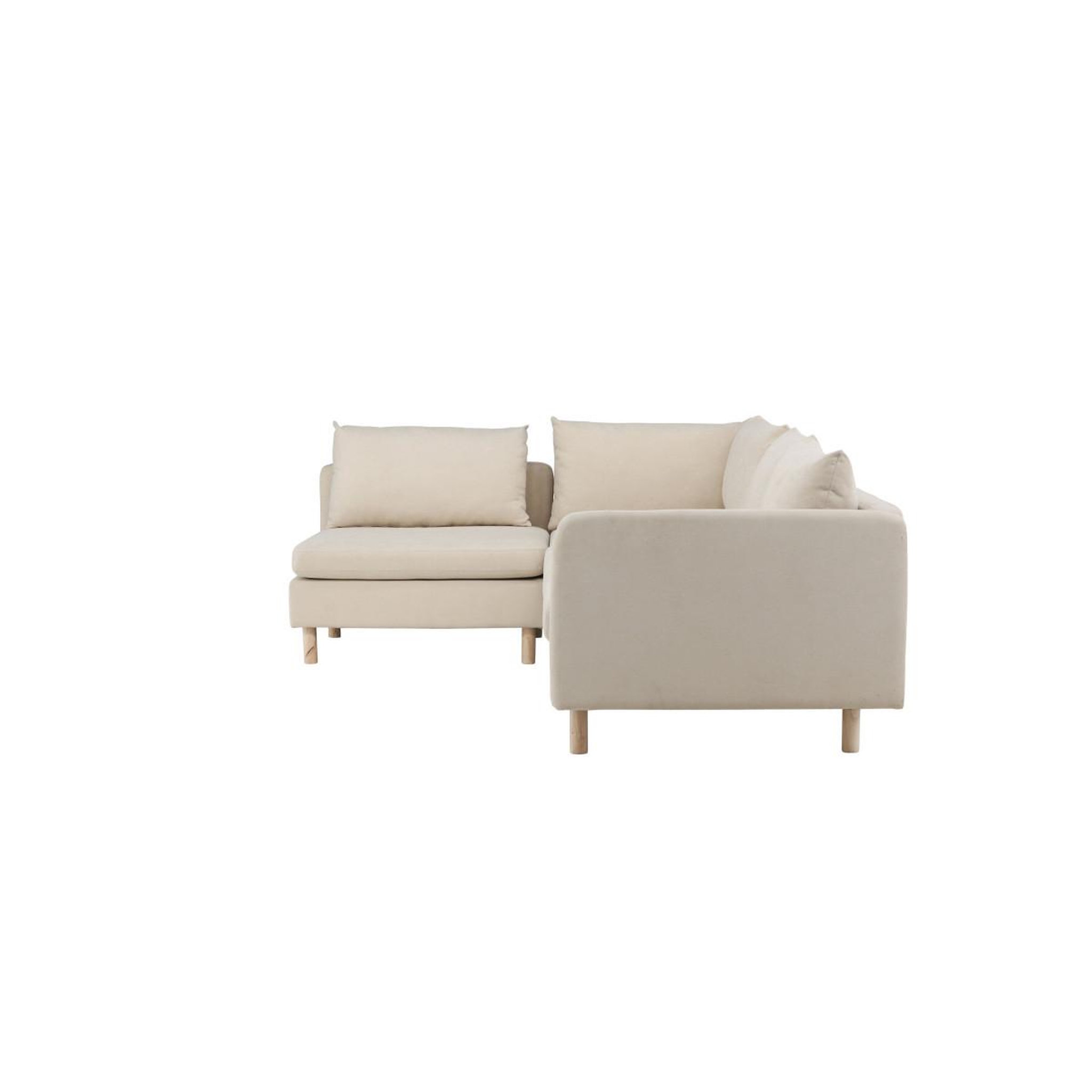 Voir la diapositive 4 : Paris Prix Canapé d'angle gauche  zero  295cm beige