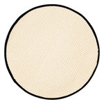 SECRET DE GOURMET Set de Table Rond en Jute  Rivi  38cm Noir