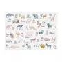 ATMOSPHERA Sticker animaux alphabet 50x70 cm