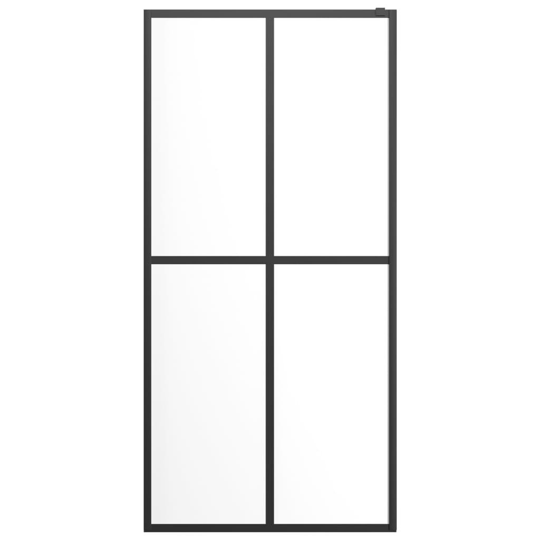 Voir la diapositive 4 : VIDAXL Ecran de douche Verre trempe transparent 90x195 cm