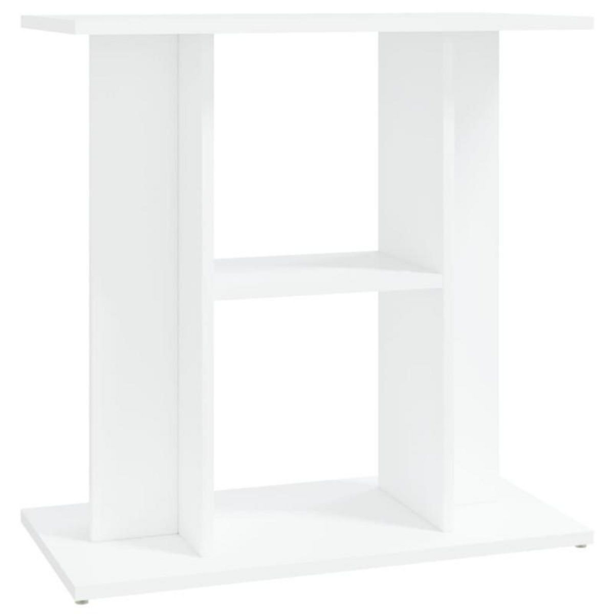 VIDAXL Support pour aquarium blanc 60x30x60 cm bois d ingénierie