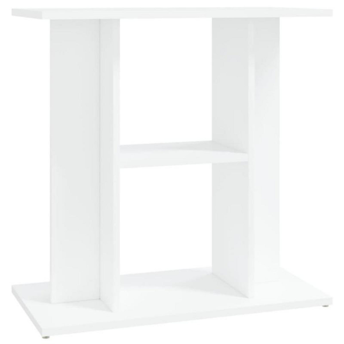 VIDAXL Support pour aquarium blanc 60x30x60 cm bois d ingénierie