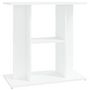 Voir la diapositive 2 : VIDAXL Support pour aquarium blanc 60x30x60 cm bois d ingénierie