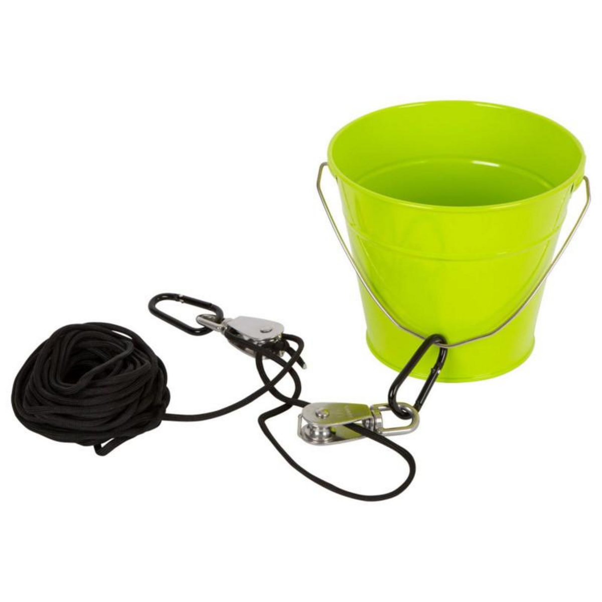 SMALL FOOT Small Foot - Bucket Green with Pulley 11905