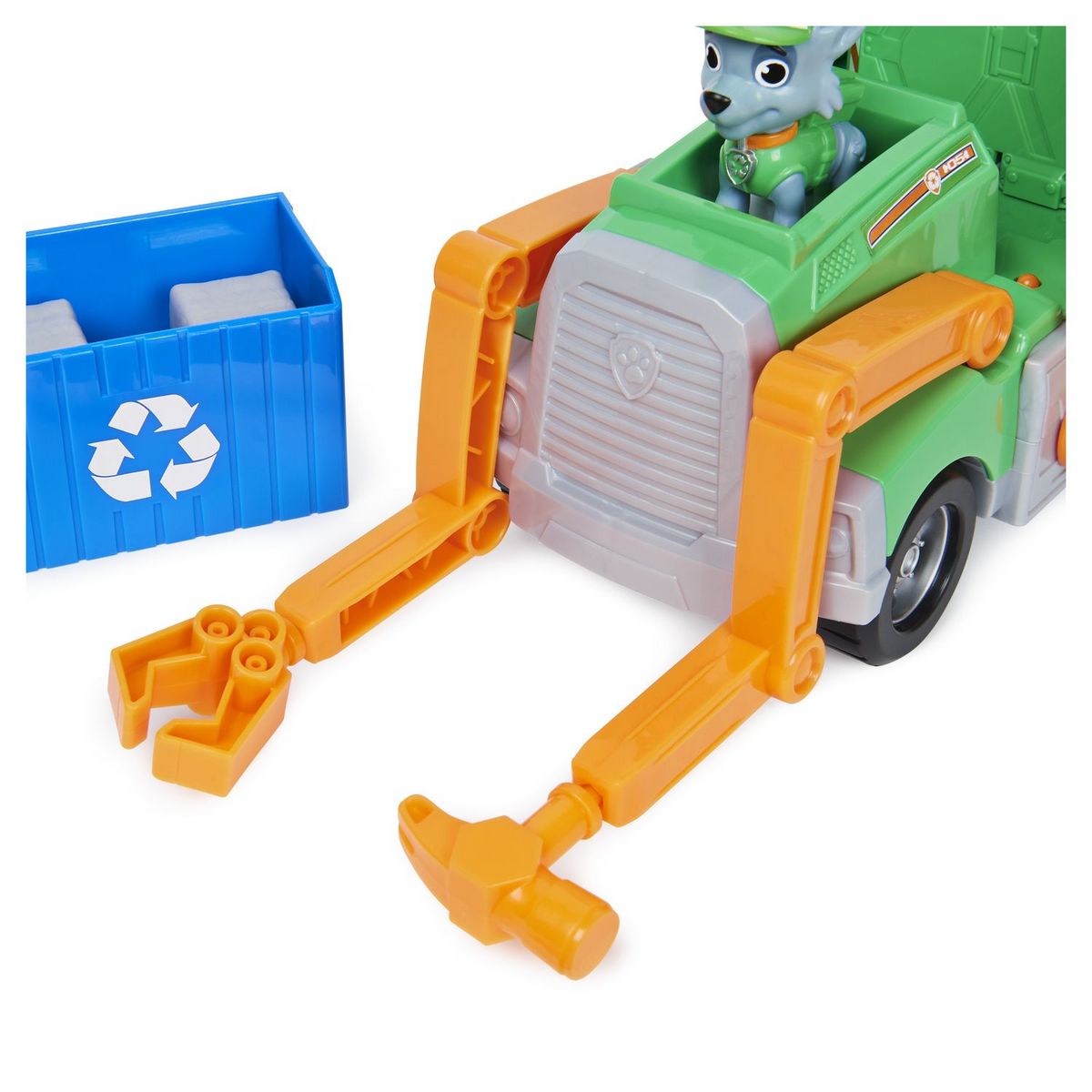 SPIN MASTER Paw Patrol Camion de recyclage avec Rocky