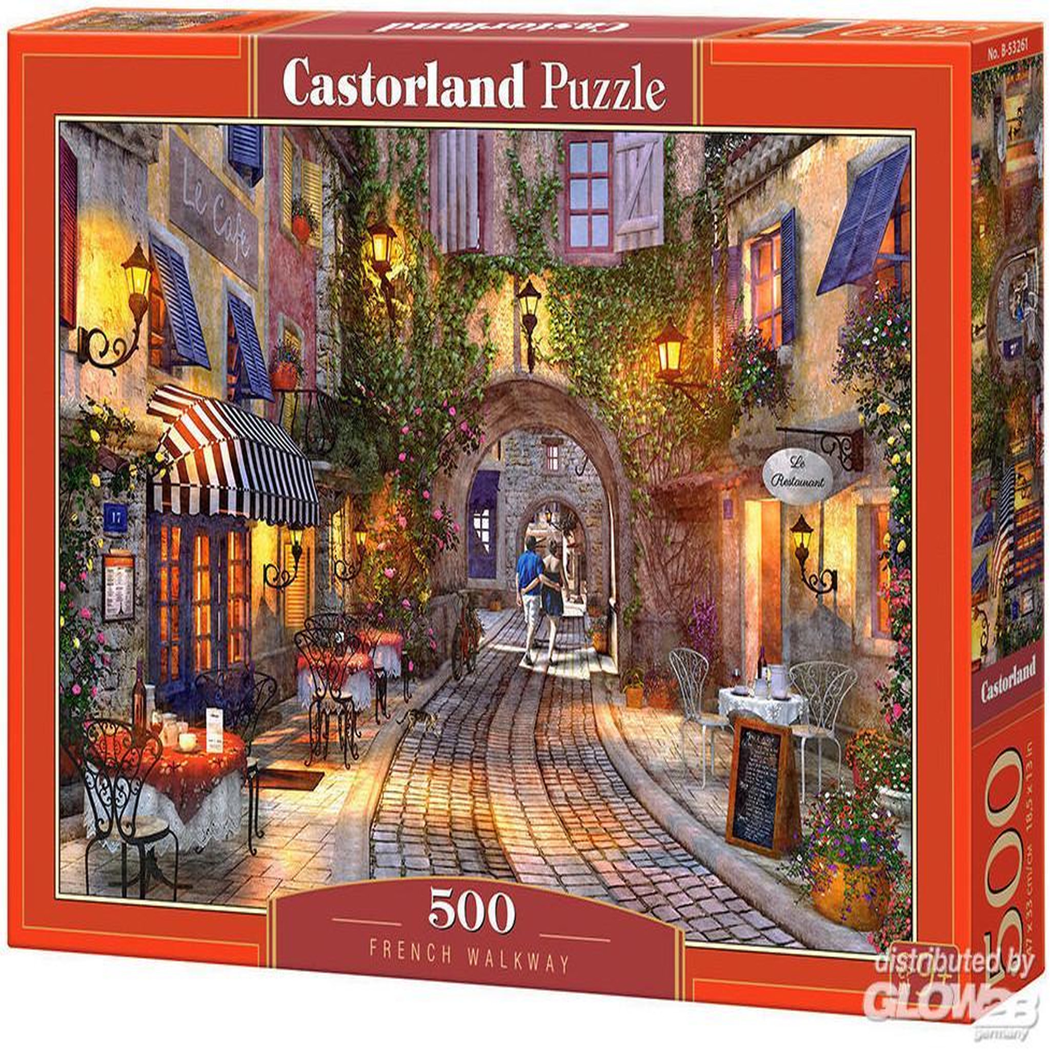 Voir la diapositive 3 : Castorland Puzzle 500 pièces : Ruelle française