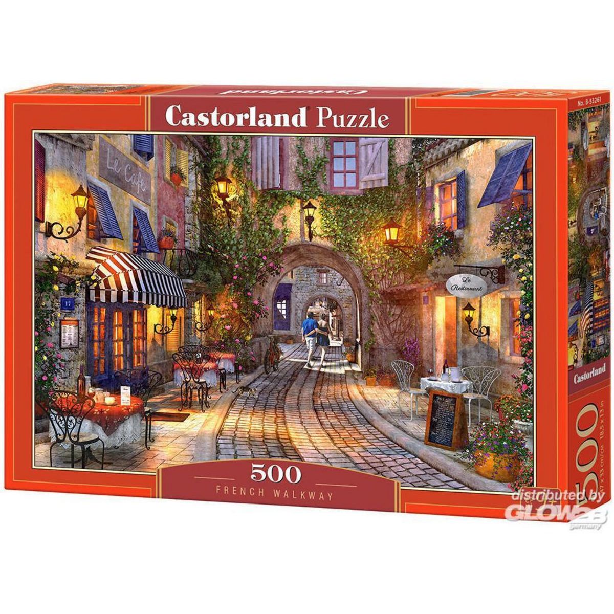 Castorland Puzzle 500 pièces : Ruelle française