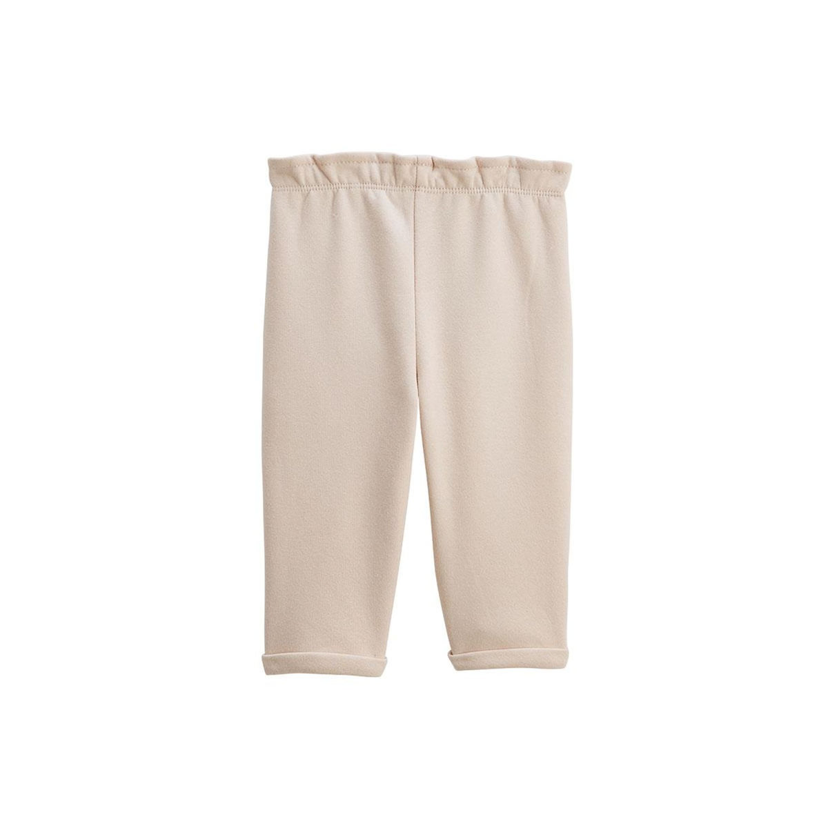 Petit Béguin Lot de 2 pantalons bébé en molleton Dina