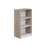 GALIPETTE Petite bibliotheque mobile Marcel Chene blond