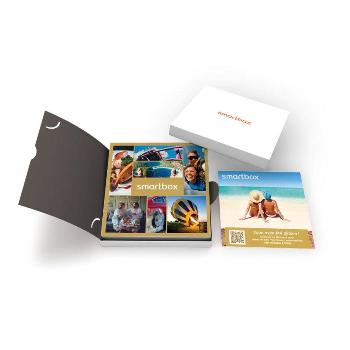 Smartbox Tentations à deux - Coffret Cadeau Multi-thèmes