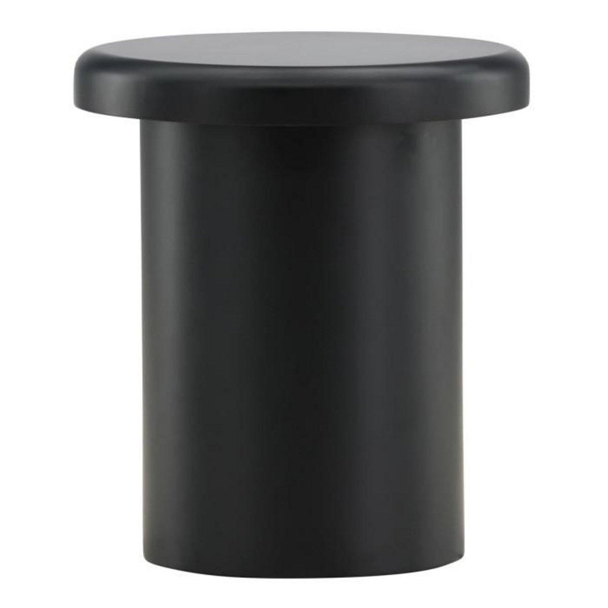Paris Prix Table d'Appoint Design  Namsos  45cm Noir