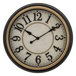 ATMOSPHERA Horloge Murale Vintage  Nell  29cm Noir