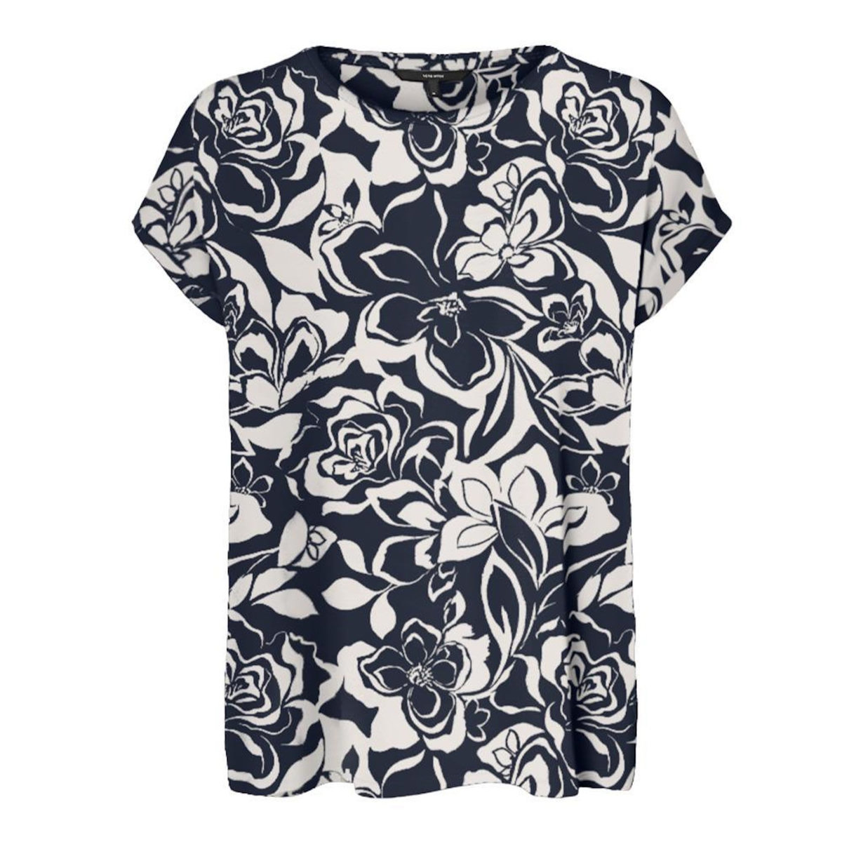 Vero Moda T-Shirt Marine/Blanc Femme Vero Moda Mava