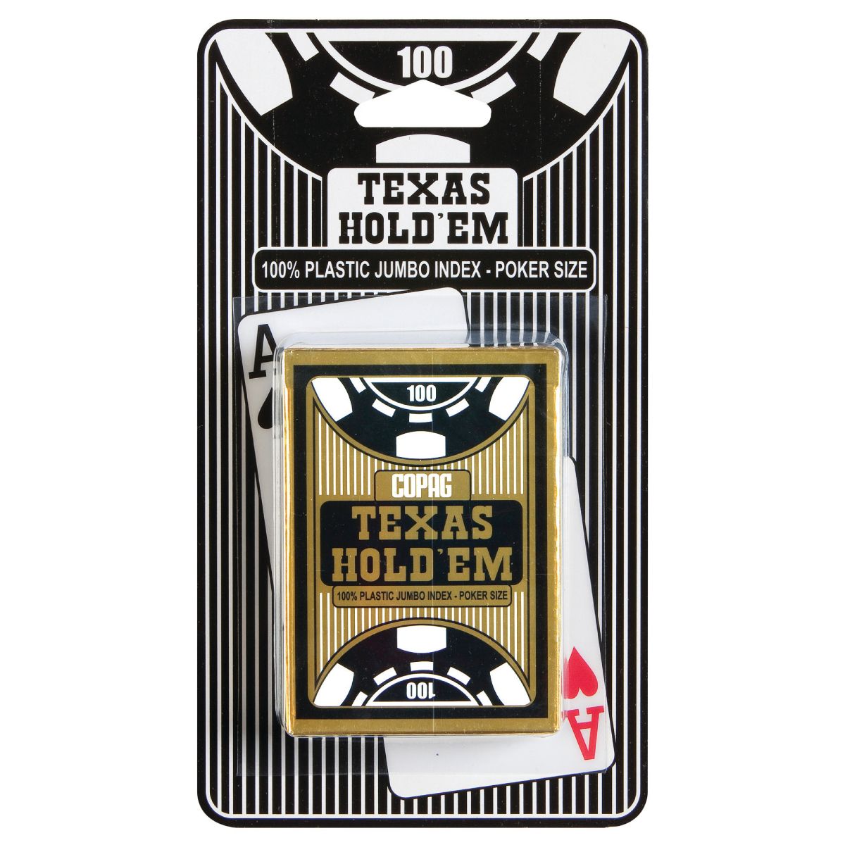 CARTAMUNDI Jeu de Cartes Poker Texas Hold'Em COPAG