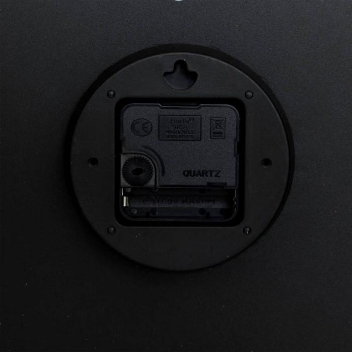 ATMOSPHERA Horloge Murale Effet Bois  Bratislav  35cm Blanc