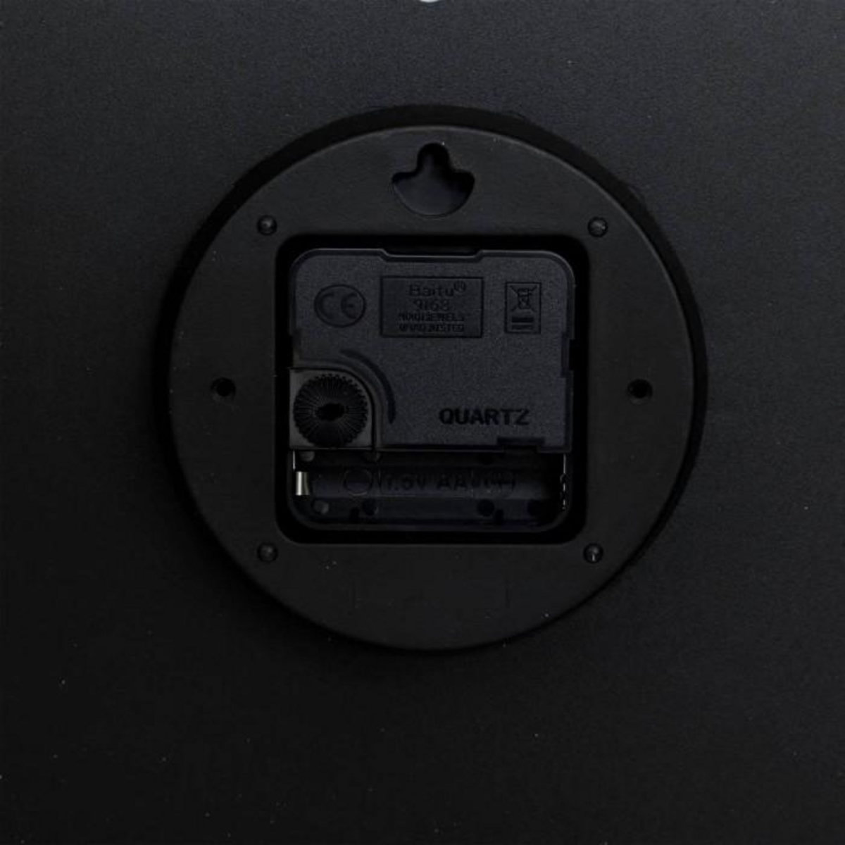 ATMOSPHERA Horloge Murale Effet Bois  Bratislav  35cm Blanc