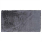 Paris Prix Tapis Imitation Fourrure  Fin  60x110cm Gris
