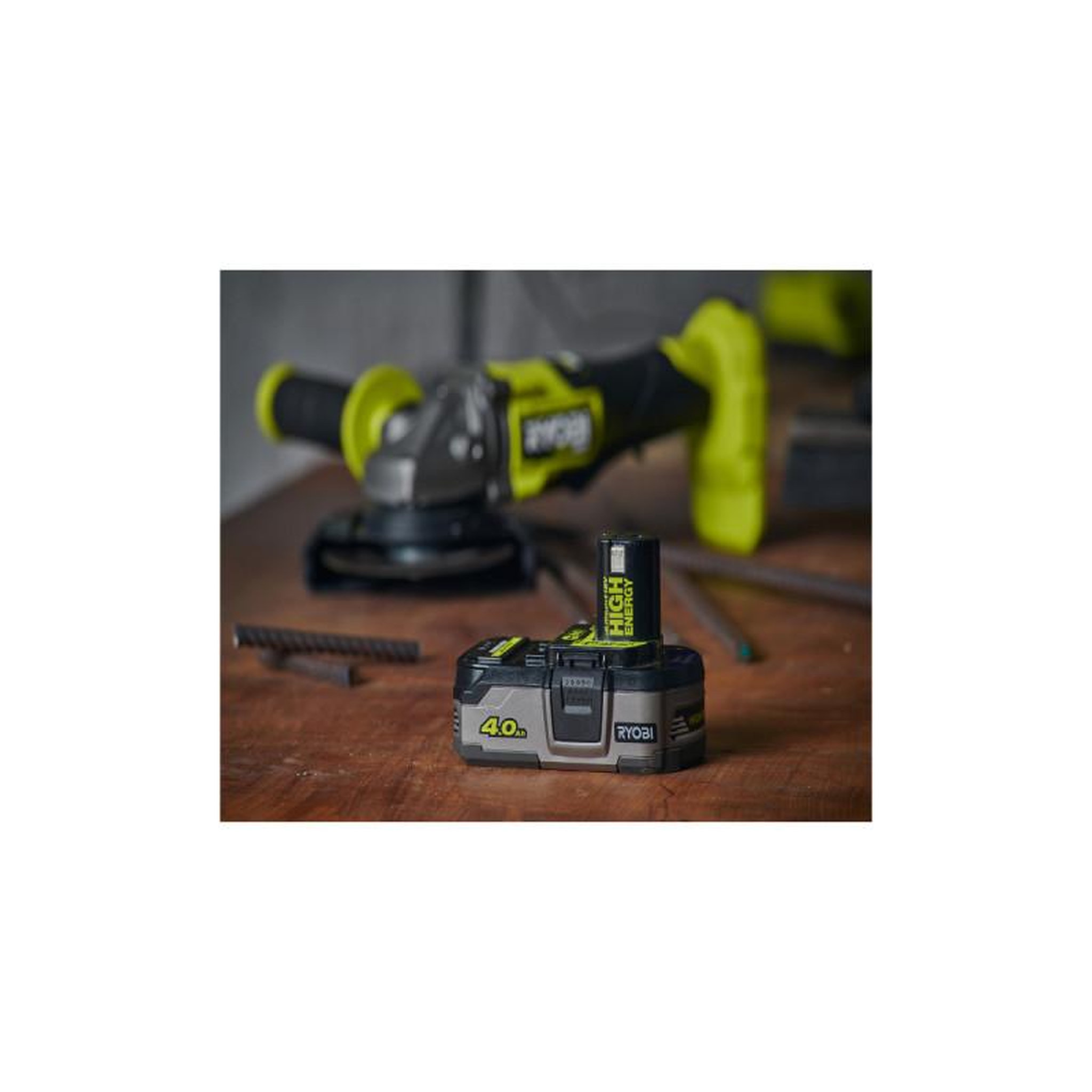 Voir la diapositive 3 : Ryobi Batterie ryobi 18v lithiumplus high energy - 4.0ah - rb1840t