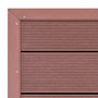 Voir la diapositive 4 : VIDAXL Element de plancher pour douche solaire Marron 101x63x5,5cm WPC