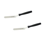 FM PROFESSIONAL Ensemble de 2 Mini spatules coudées 22,5 cm FM Professional