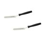 Voir la diapositive 1 : FM PROFESSIONAL Ensemble de 2 Mini spatules coudées 22,5 cm FM Professional