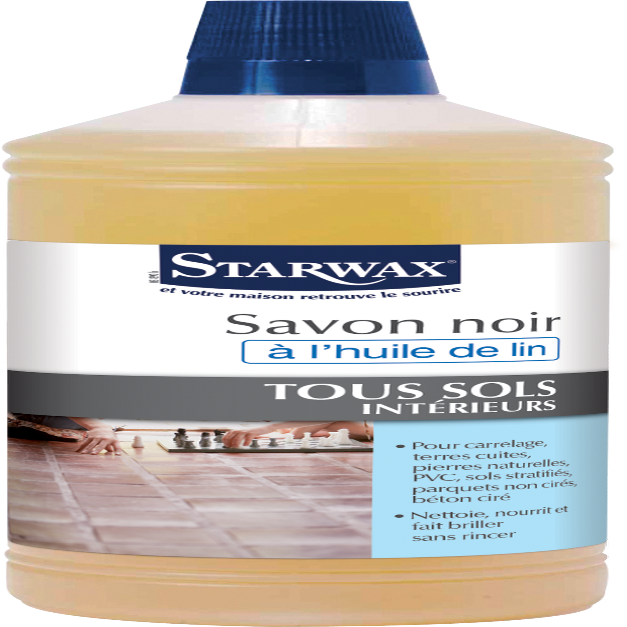 Starwax Savon noir huile de lin STARWAX 1 l