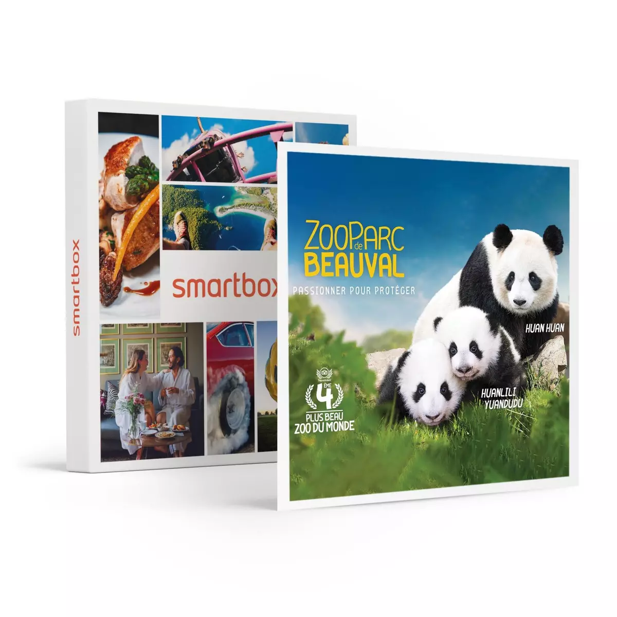 Smartbox Découverte du ZooParc de Beauval pour 2 adultes et 1 enfant en 2022 - Coffret Cadeau Sport & Aventure