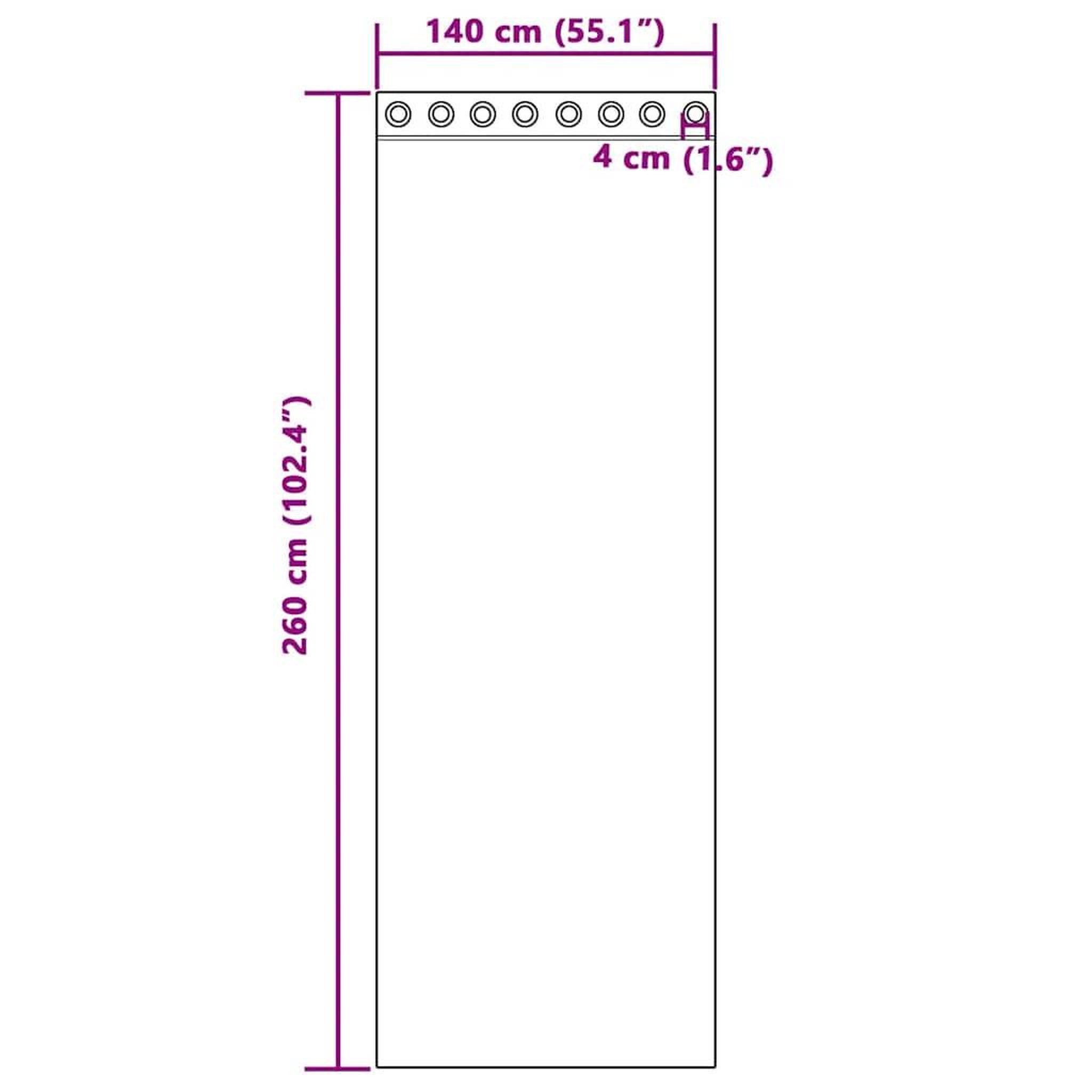 Voir la diapositive 6 : VIDAXL Rideaux en voile avec œillets 2 pcs orange 140x260 cm