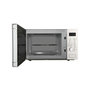 Voir la diapositive 3 : BRANDT Micro-ondes + grill 30l 950w inox - ge3000x