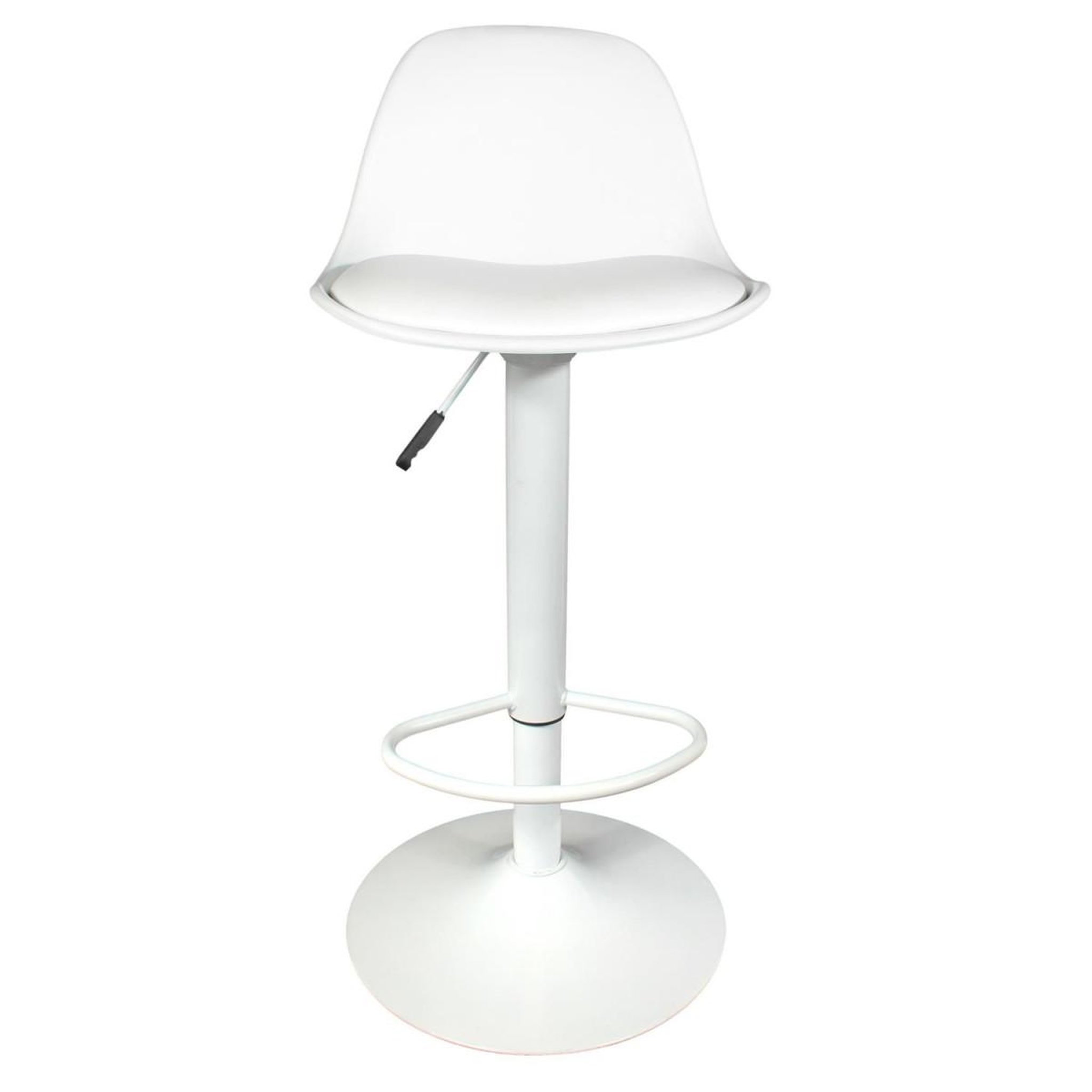 Voir la diapositive 2 : The Home Deco Factory Lot de 2 tabourets de bar  isak  104cm blanc