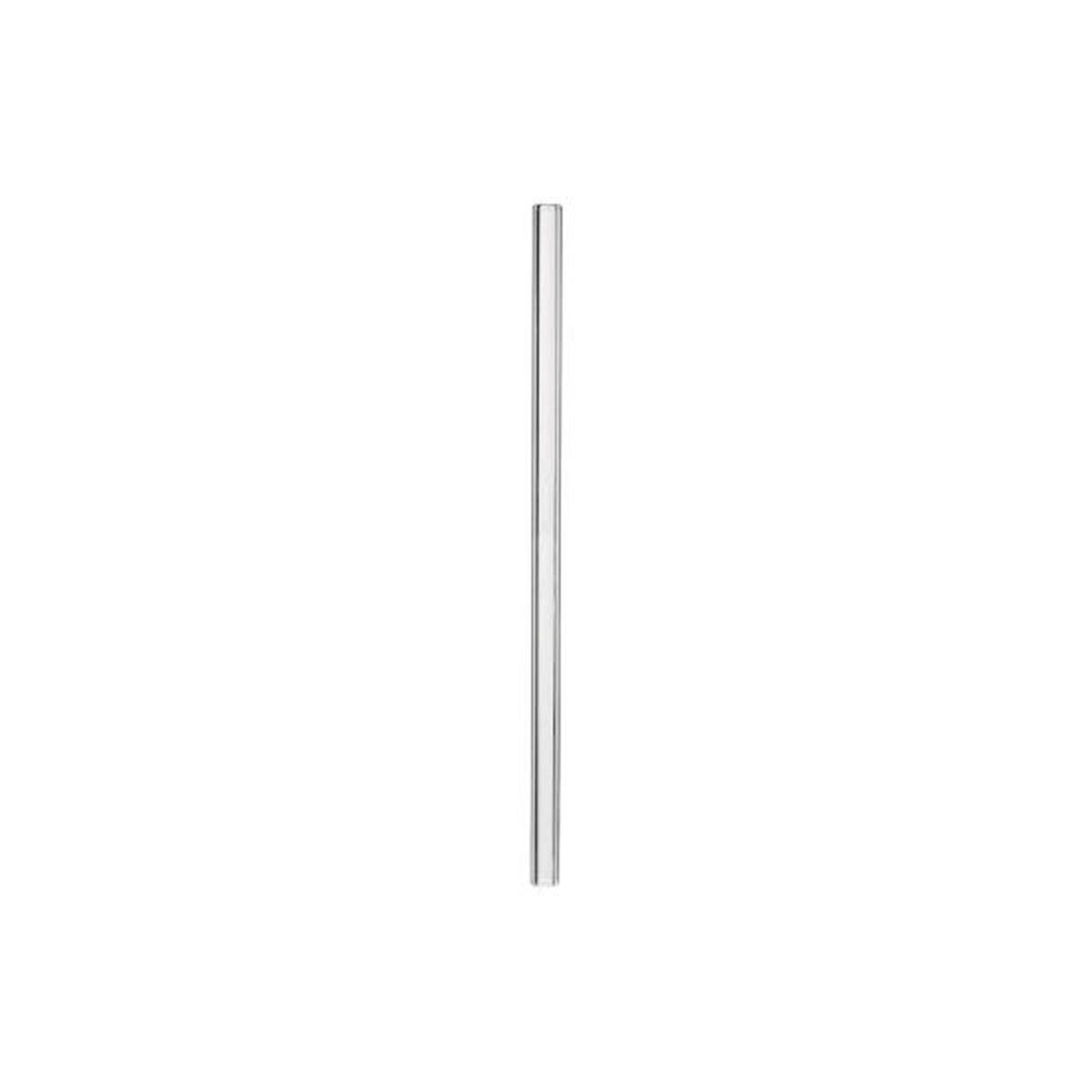 Voir la diapositive 3 : FIVE Lot de 6 pailles & goupillon  verre  20cm argent