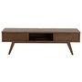 Voir la diapositive 4 : LISA DESIGN Pauline - meuble tv - chêne foncé - 2 tiroirs - 150 cm