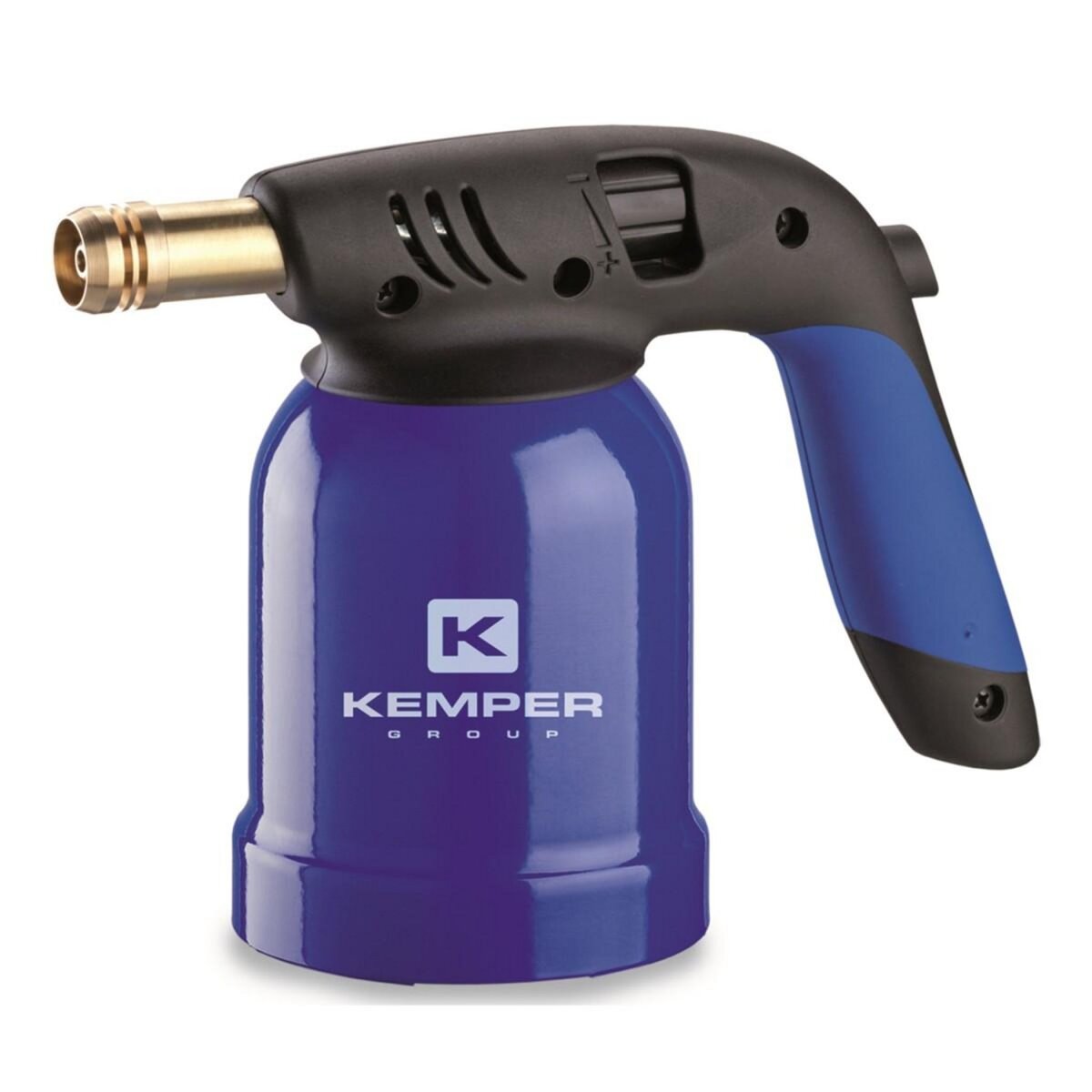 Kemper Lampe a souder gaz coque acier piezo cartouches gaz 190g Kemper