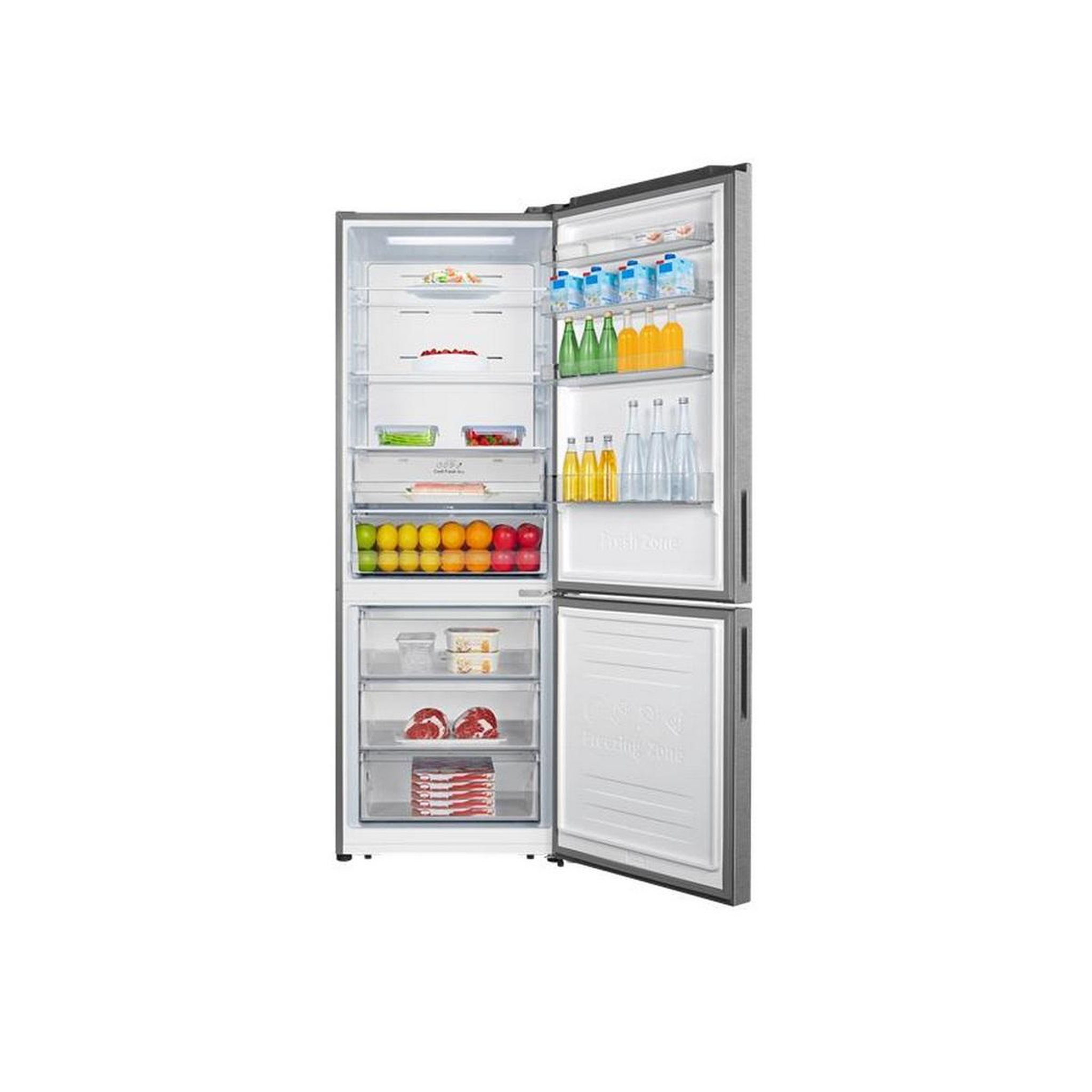 Voir la diapositive 5 : Hisense Réfrigérateur combiné 70cm 495l nofrost - rb645n4bce