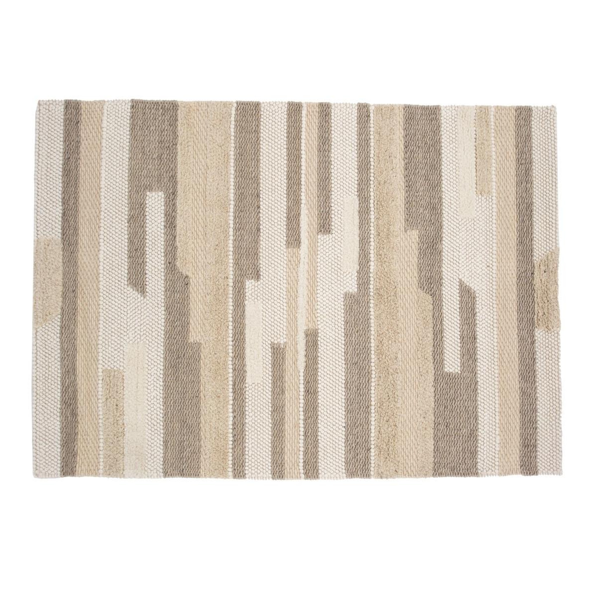 Voir la diapositive 1 : Paris Prix Tapis déco en laine  sixten  162x230cm multicolore