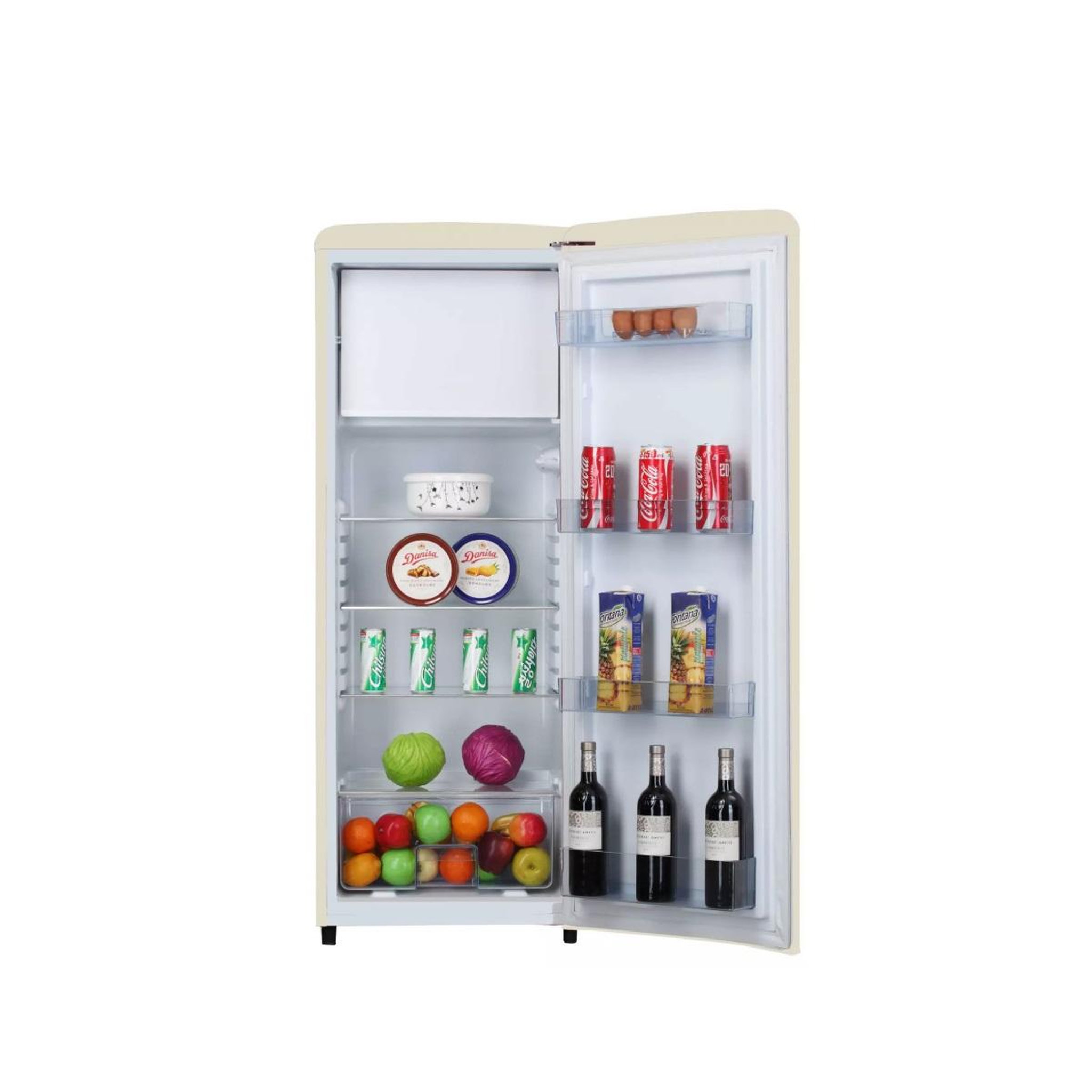 Voir la diapositive 4 : Amica Réfrigérateur 1 porte 55cm 218l inox - ar5222c