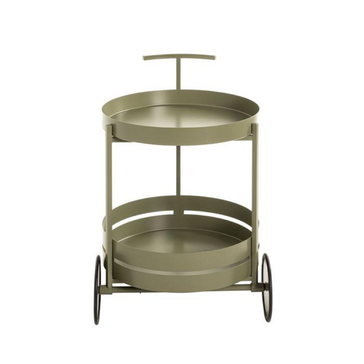 Paris Prix Desserte de Cuisine Ronde  Postres  62cm Vert