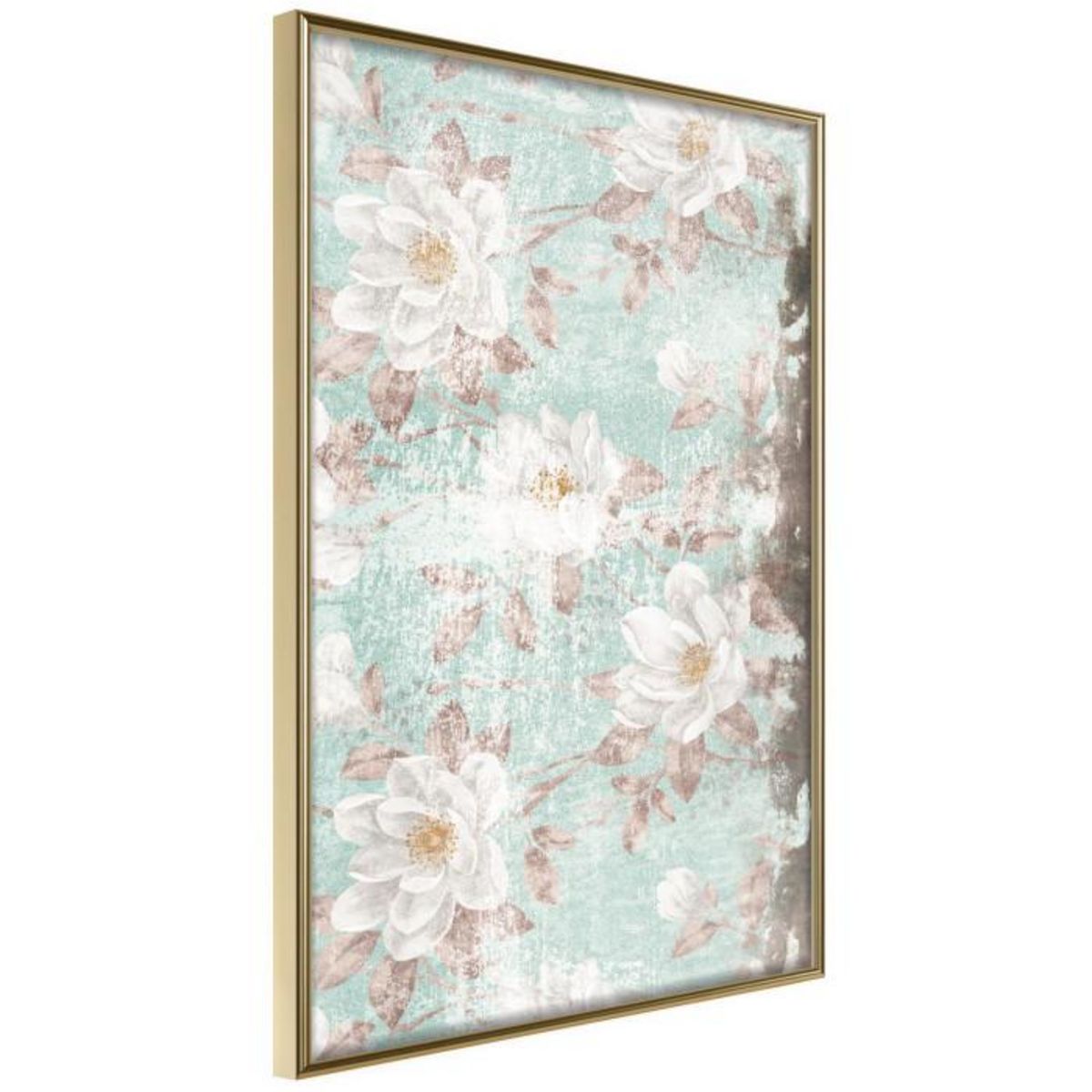 Paris Prix Affiche Murale Encadrée  Floral Muslin