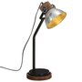 Voir la diapositive 1 : VIDAXL Lampe de bureau 25 W argent vintage 18x18x60 cm E27