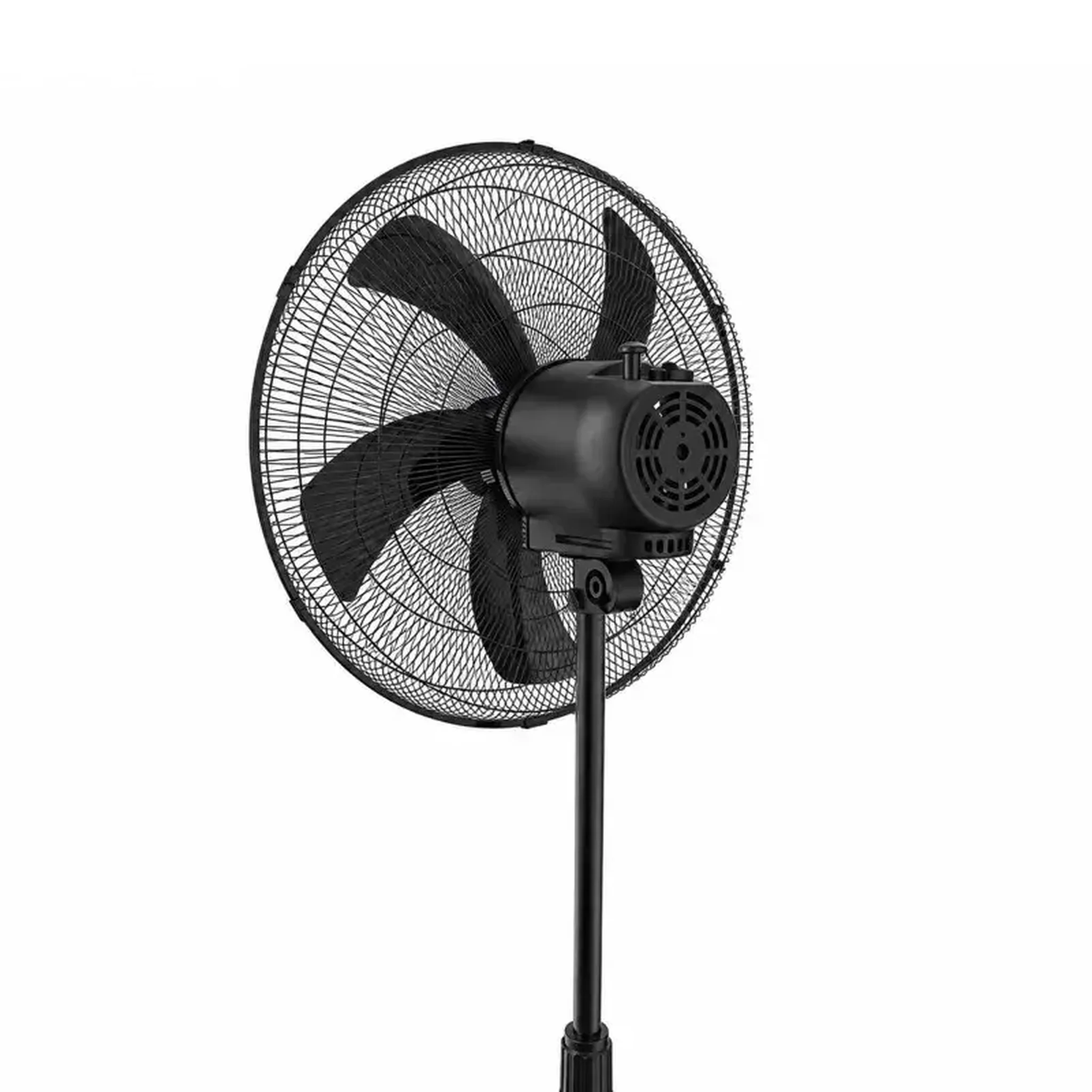 Voir la diapositive 5 : Ventilateur Sur Pied Kumtel Ktf-345 18  Noir 60 W 5 Lames 3 Vitesses Oscillation 70°
