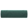 Voir la diapositive 4 : VIDAXL Coussins decoratifs lot de 2 Vert fonce Ø15x50 cm Velours