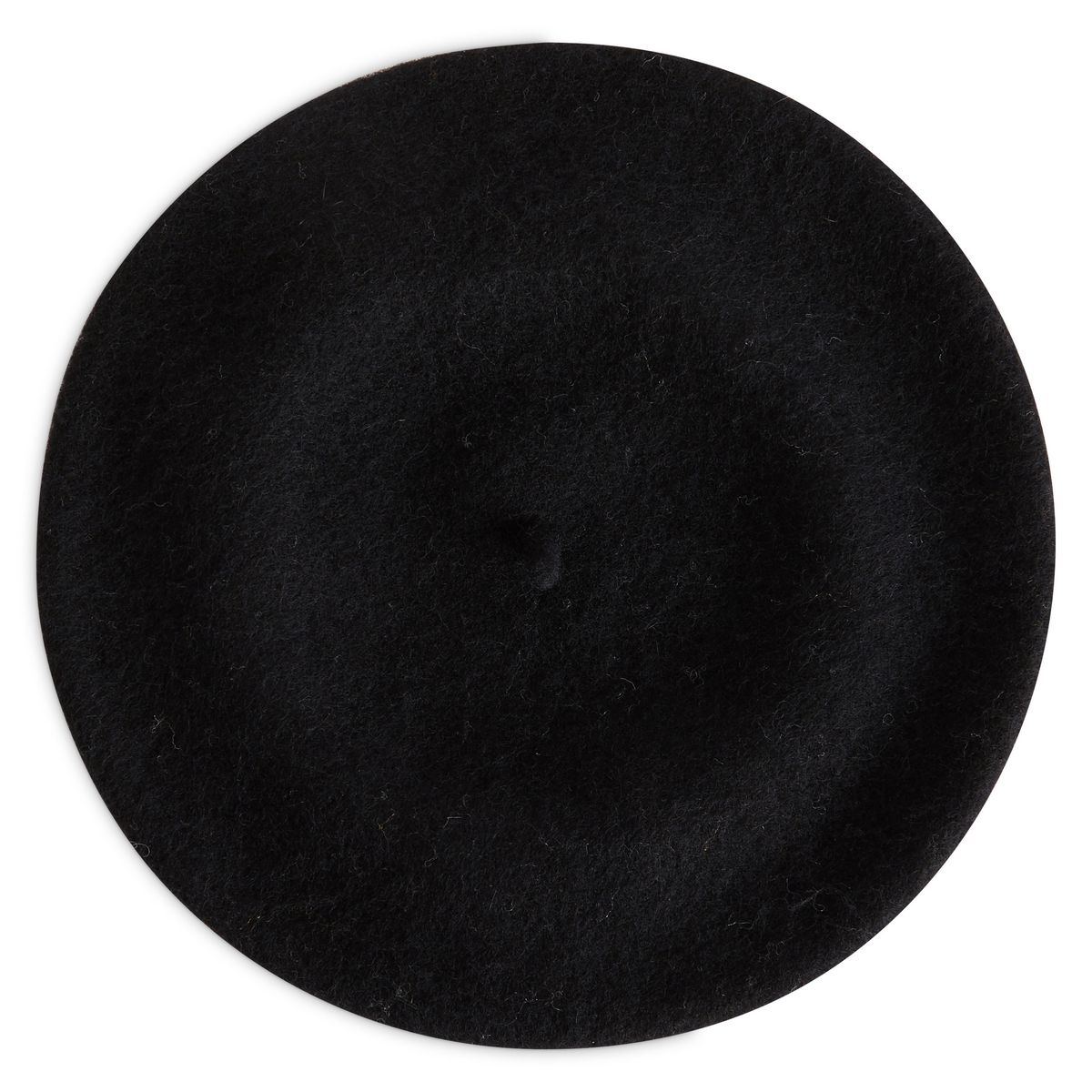 IN EXTENSO Beret noir femme