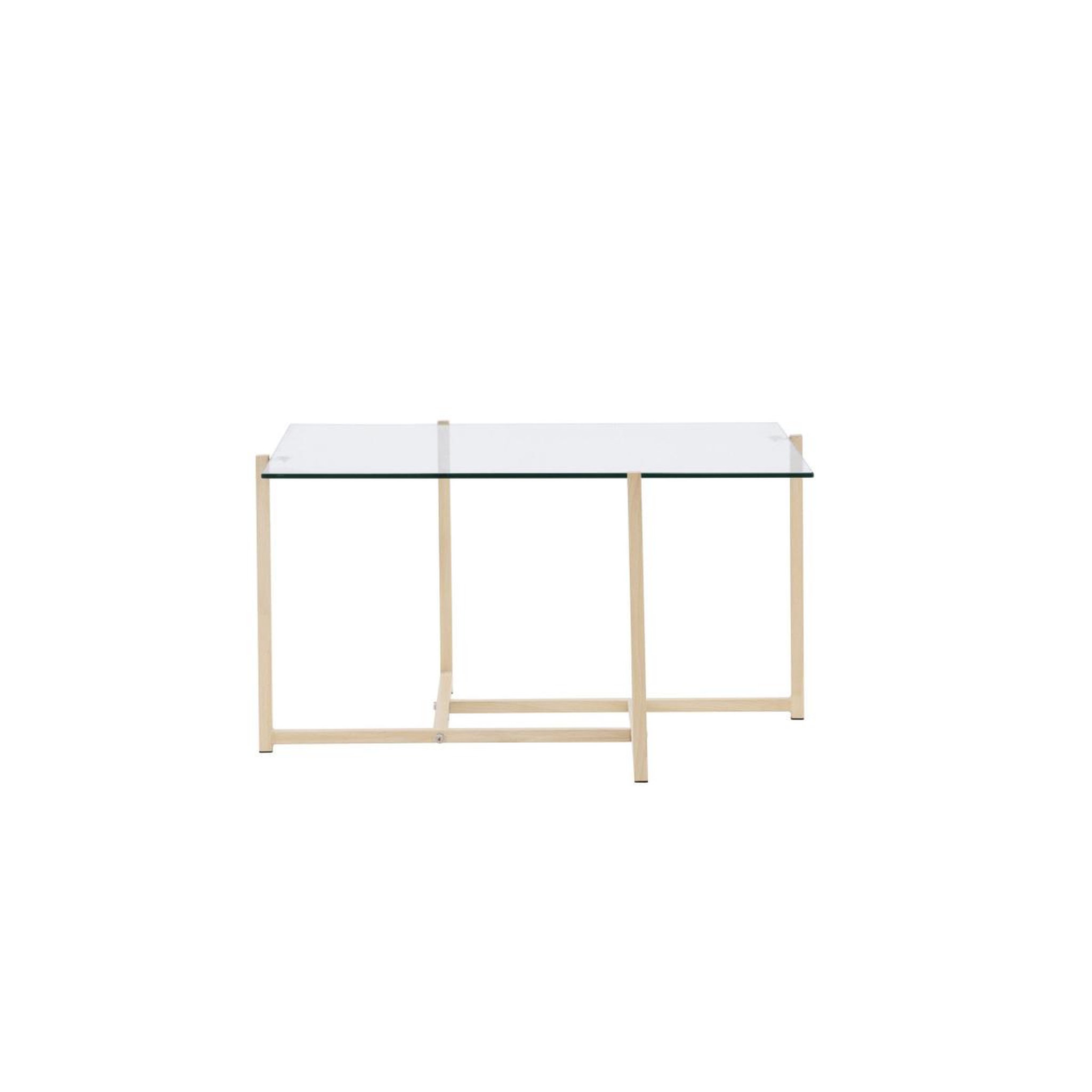 Voir la diapositive 5 : Paris Prix Table basse design  hybrid  80cm transparent