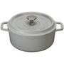 Voir la diapositive 1 : Invicta Cocotte ronde en fonte d'aluminium 32cm gris - PUV402322